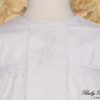 Baby White Dress Bodice with Pin Tucking and Smocking