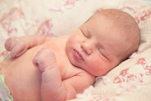 This is Jane as a Newborn