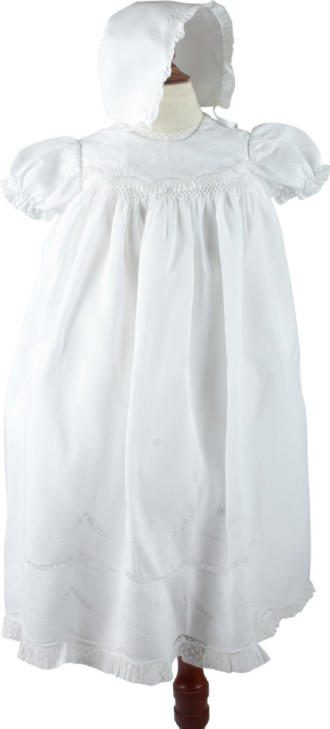 Kaci Baby Gowns Girl Dress with French Lace