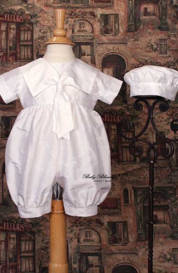 White Baby Sailor Outfit