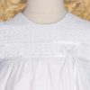 Lace Bodice to Sheer Baby Blessing Dress