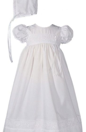 White Newborn Dress